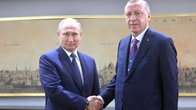 Владимир Путин - Тайип Эрдоган - Путин и Эрдоган провели телефонные переговоры - nation-news.ru - Россия - Москва - Турция - Сирия