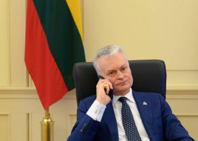 Майя Санду - Гитанас Науседа - Г. Науседа обсудил с президентом Молдавии политическую ситуацию, борьбу с пандемией - obzor.lt - Россия - Молдавия - Литва
