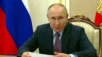Владимир Путин - Президент провел совещание с постоянными членами Совета Безопасности России - 1tv.ru - Россия