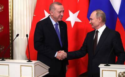 Владимир Путин - Тайип Эрдоган - Путин обсудил с Эрдоганом планы поставок "Спутника V" - tvc.ru - Турция
