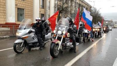 В День Победы в Иванове состоялся праздничный мотопробег - runews24.ru