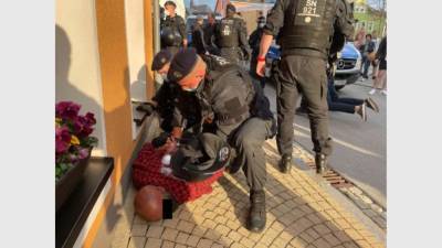 Во время корона-протеста демонстранты напали на полицию – двое пострадавших - germania.one - Берлин