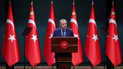 Тайип Эрдоган - Турция начнет выход из локдауна после 17 мая - gazeta.ru - Турция - Президент