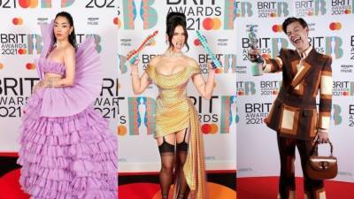 Brit Awards 2021: найкращі образи знаменитостей із червоної доріжки, – фото - bykvu.com