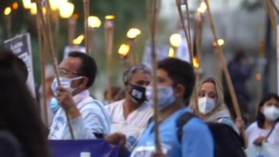 Во многих странах мира проходят демонстрации медработников - vesti.ru - Вашингтон - Буэнос-Айрес