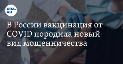 В России вакцинация от COVID породила новый вид мошенничества - ura.news - Россия
