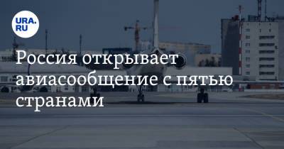Россия открывает авиасообщение с пятью странами - ura.news - Россия - Саудовская Аравия - Португалия - Мексика - Мальта - Исландия