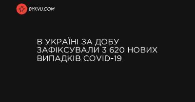Максим Степанов - В Україні за добу зафіксували 3 620 нових випадків COVID-19 - bykvu.com