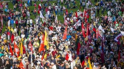 В Вильнюсе прошел многотысячный митинг: что случилось - ru.slovoidilo.ua - Вильнюс - Литва