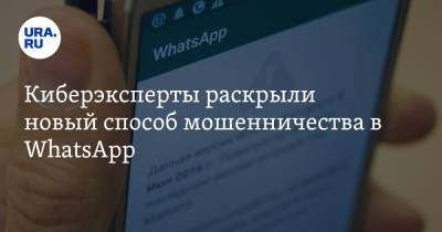 Игорь Бедеров - Киберэксперты раскрыли новый способ мошенничества в WhatsApp - ura.news