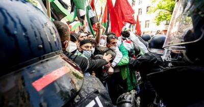 В Берлине на протестах в поддержку Палестины задержали 59 человек: 93 полицейских постадали - dsnews.ua - Германия - Берлин - Палестина