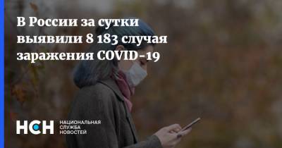 В России за сутки выявили 8 183 случая заражения COVID-19 - nsn.fm - Россия