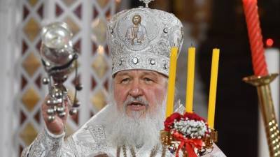 патриарх Кирилл - Патриарх Кирилл поздравил православных верующих с Пасхой - 5-tv.ru - Россия - Русь