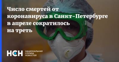 Число смертей от коронавируса в Санкт-Петербурге в апреле сократилось на треть - nsn.fm - Санкт-Петербург