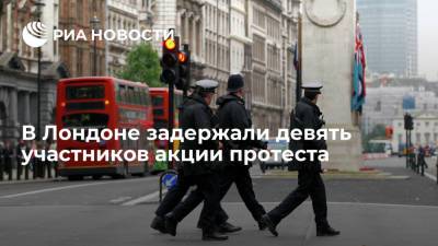 Наталья Копылова - В Лондоне задержали девять участников акции протеста - ria.ru - Англия - Лондон