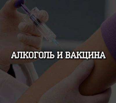 Алкоголь и вакцина - skuke.net