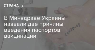 Ярослав Кучер - В Минздраве Украины назвали две причины введения паспортов вакцинации - strana.ua
