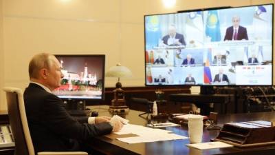 Владимир Путин - Александр Лукашенко - Касым-Жомарт Токаев - «Чего мы боимся?» — Путин обсудил с лидерами ЕАЭС возобновление поездок - 5-tv.ru - Россия - Киргизия - Казахстан - Армения