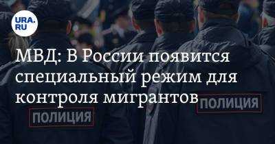 МВД: В России появится специальный режим для контроля мигрантов - ura.news - Россия