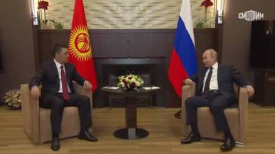 Владимир Путин - Садыр Жапаров - Путин: Россия продолжит оказывать поддержку Киргизии в борьбе с коронавирусом - piter.tv - Россия - Киргизия