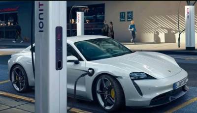 Porsche Taycan - Российский рынок новых электрокаров в апреле вырос в 8 раз - autostat.ru - Россия - Санкт-Петербург - Москва