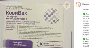 Пользователей соцсети в Кабардино-Балкарии заинтересовала вакцина "КовиВак" - kavkaz-uzel.eu - республика Кабардино-Балкария
