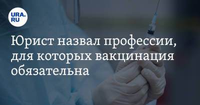 Иван Печерей - Юрист назвал профессии, для которых вакцинация обязательна - ura.news