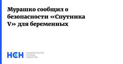 Михаил Мурашко - Мурашко сообщил о безопасности «Спутника V» для беременных - nsn.fm - Россия