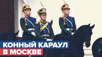 Президентский полк открыл сезон конного и пешего караулов в Кремле — видео - russian.rt.com - Москва
