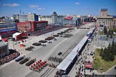 В День Победы новосибирцы смогут посетить парад и салют - runews24.ru - Новосибирск