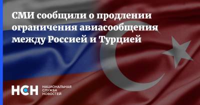 СМИ сообщили о продлении ограничения авиасообщения между Россией и Турцией - nsn.fm - Россия - Турция