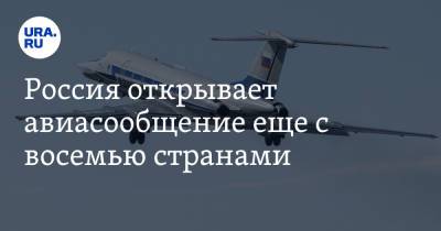 Россия открывает авиасообщение еще с восемью странами - ura.news - Россия - Марокко - Австрия - Албания - Венгрия - Ливан - Маврикий - Люксембург - Великое Герцогство Люксембург - Хорватия