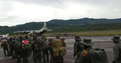 Венесуэла стягивает резервные войска на границу с Колумбией (фото) - focus.ua - Колумбия - Венесуэла