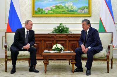 Владимир Путин - Шавкат Мирзиеев - Мирзиеев и Путин нашли немало общих тем - vesti.uz - Киргизия - Таджикистан - Узбекистан - Президент