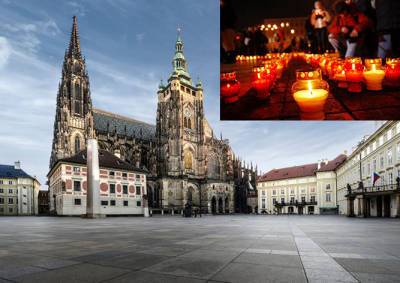 На Пражском Граде зажгут 30 тыс. свечей в память о жертвах коронавируса - vinegret.cz - Чехия