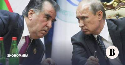 Владимир Путин - Эмомали Рахмон - Путин заявил о дефиците рабочей силы в нескольких отраслях экономики - vedomosti.ru - Россия - Таджикистан