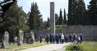 День Победы в Грузии: память павших почтили 9 мая на воинском кладбище в Тбилиси - sputnik-georgia.ru - Грузия - Тбилиси - Петропавловск