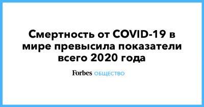 Джонс Хопкинс - Смертность от СОVID-19 в мире превысила показатели всего 2020 года - forbes.ru