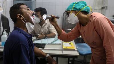 Число заболевших «черной плесенью» в Индии за две недели увеличилось почти в три раза - mir24.tv