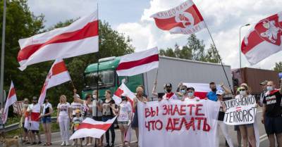 Неделя в Беларуси: пикеты на границе, союзное государство все ближе - rus.delfi.lv - Минск - Латвия