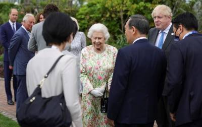 Елизавета II (Ii) - Королева устроила прием для лидеров G7 - korrespondent.net - Англия