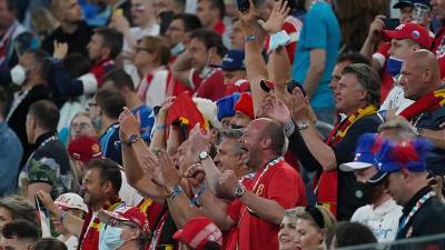 Матч Россия — Бельгия установил рекорд посещаемости на Евро-2020 - iz.ru - Россия - Санкт-Петербург - Израиль - Бельгия