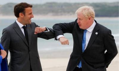 Эммануэль Макрон - Борис Джонсон - Джонсон и Макрон поссорились на саммите G7 - capital.ua - Франция - Англия - Париж - Евросоюз - Ирландия