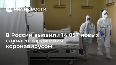 В России выявили 14 057 новых случаев заражения коронавирусом - ria.ru - Россия - Москва