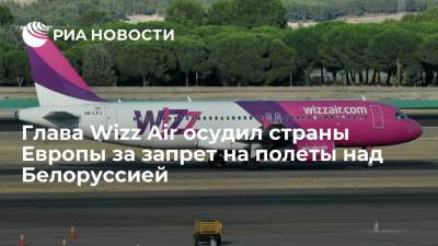 Йожеф Варади - Глава Wizz Air осудил страны Европы за запрет на полеты над Белоруссией - ria.ru - Москва - Венгрия