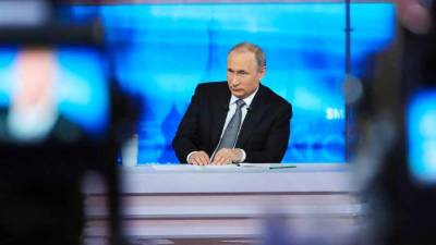 Владимир В.Путин - Путин - Стала известна дата проведения прямой линии Путина - news-front.info - Россия