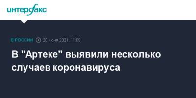 Антон Лясковский - В "Артеке" выявили несколько случаев коронавируса - interfax.ru - Москва - республика Крым