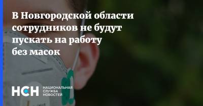 В Новгородской области сотрудников не будут пускать на работу без масок - nsn.fm - Новгородская обл.