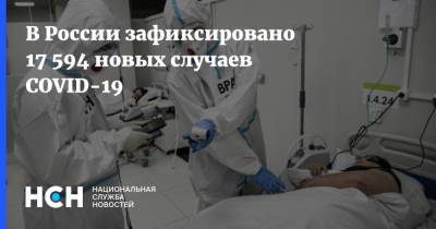 В России зафиксировано 17 594 новых случаев COVID-19 - nsn.fm - Россия