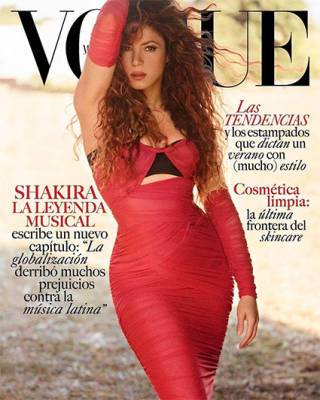 Шакира появилась на обложке мексиканского Vogue - rusjev.net - Мексика